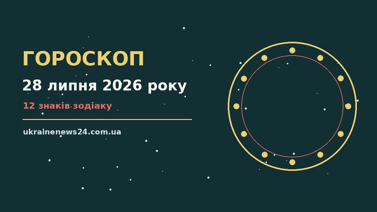 Гороскоп на 28 липня 2026 року: на що звернути увагу для грошей і кохання