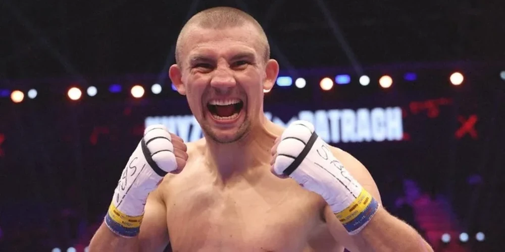 Олександр Хижняк після перемоги над Дурвалом Еліасом Палаціо у Львові